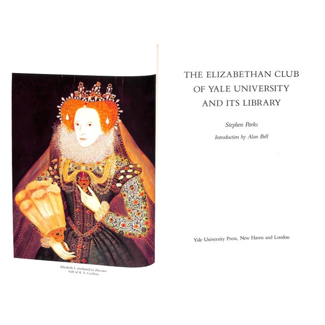 Paper "The Elizabethan Club of Yale University and Its Library" 1986 Parks, Stephen For Sale - Image 7 of 12