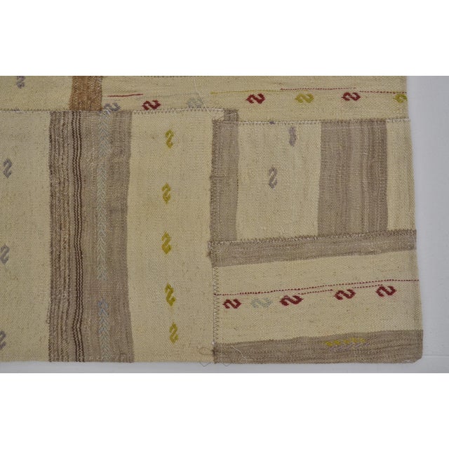 Neatrul Vintage Kilim Runner Rug For Sale - Image 9 of 10