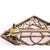 Gold 14 Karat Yellow Gold With Sapphire Center Stone Filigree Brooch For Sale - Image 8 of 9