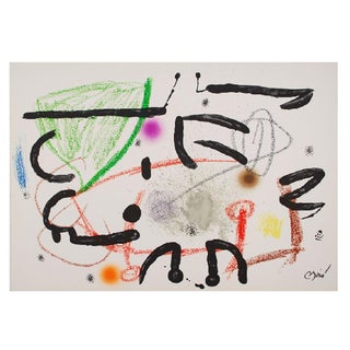 Joan Miró, Maravillas Con Variations Acrosticas 15, 1975, Lithograph For Sale