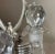 Antique 1800's Ornate Cut Crystal Silver Plate Figural Cruet Condiment Set Caddy For Sale - Image 16 of 16