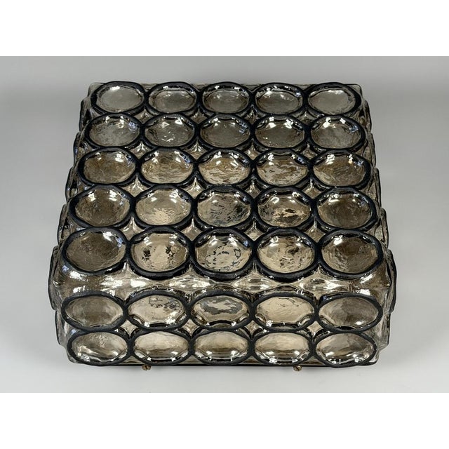 Vintage German Ceiling Lamp from Glashütte Limburg, 1960s For Sale - Image 18 of 18
