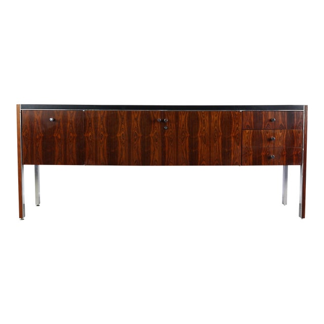 1970s Rosewood Credenza Case Piece by Herman Miller for Biltrite Canada For Sale