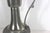 Silver Vintage Real Pewter Pitcher Ornate Swan Handle Vase For Sale - Image 8 of 10