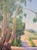Original Robert Francis Williams landscape painting on artist board. Sonoma County, California artist. Circa. Mid 20th...