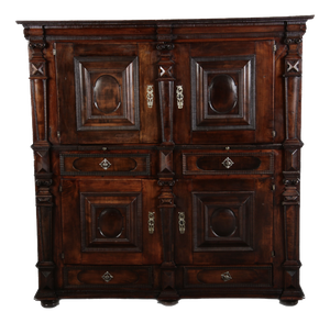 Antique Late Renaissance Early Baroque Cabinet, 1700s