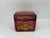 Antique Moser Cranberry Enameled & Ormolu Mounted Glass Casket Box For Sale In Boston - Image 6 of 10