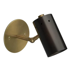 Jamie Young Milano Sconce in Oil Rubbed Bronze & Antique Brass