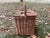 Vintage Wicker Picnic Basket W/ 2 Wine Bottle Compartments For Sale In Philadelphia - Image 6 of 12