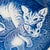 1970s Mother's Day Porcelain Cat Plate, Made in Denmark For Sale - Image 4 of 8