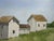 Contemporary North Pacific Cottages 11x14 Lynne French California Landscape O/C For Sale - Image 3 of 5