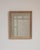 19th Century France Weathered Honey Oak Carved Oak Window-Pane Mirror For Sale In Greensboro - Image 6 of 8