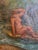 Hoshizaki Konosuke, The Nude Female Bathers, 20th Century, Impasto Oil on Canvas, Framed For Sale - Image 3 of 14
