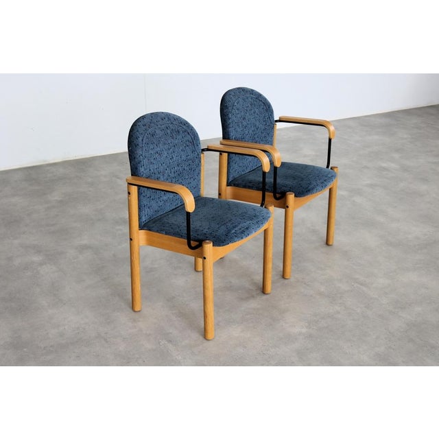 1980s Set of Vintage Armchair from Kinnarps, Sweden, 1980s For Sale - Image 5 of 6