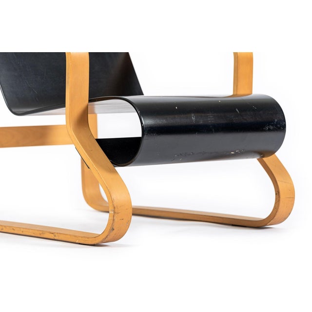 Vintage Paimio #41 Plywood Armchair by Alvar Aalto for Artek For Sale - Image 13 of 14