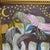 2020s Whimsical Horse Painting Original | Folk Art Style Wall Art | Colorful Horses Under Moon | Framed Acrylic Painting 13x13 | Eclectic Decor For Sale - Image 5 of 6
