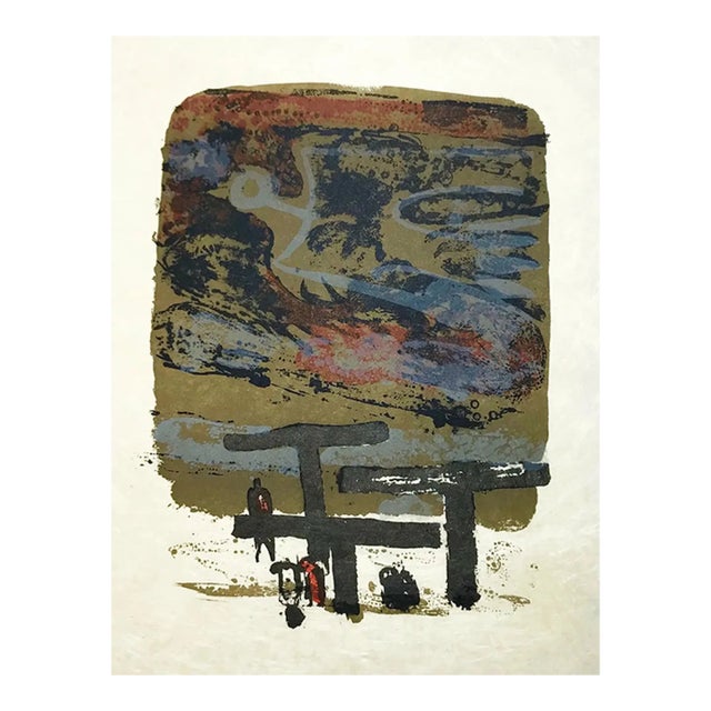 Paul Guiramand Original Lithograph 9 Mourlot Freres 1962 For Sale