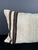 Contemporary Turkish Hemp Pillow Cushion Natural Beige Black Pillow Cushion Cover 16" x 24" For Sale - Image 3 of 4