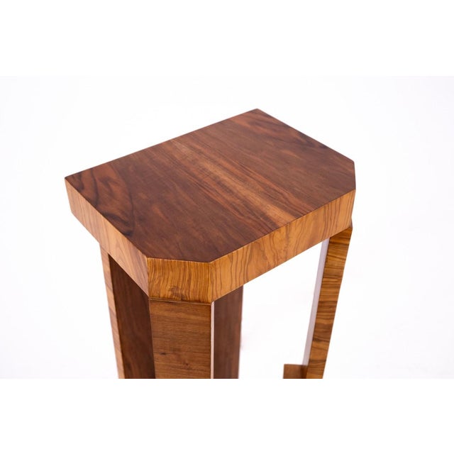 Mid-20th Century Art Deco Column Pedestal, Poland, 1950s For Sale - Image 6 of 7
