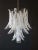 Glass Vintage Italian Murano Glass Chandelier with 30 Glass Petals, 1983 For Sale - Image 7 of 13