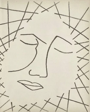 1951 Françoise Gilot Pages d'Amour Lithograph