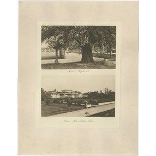 Sultan of Deli Palace and Esplanade, 1890s, Paper For Sale