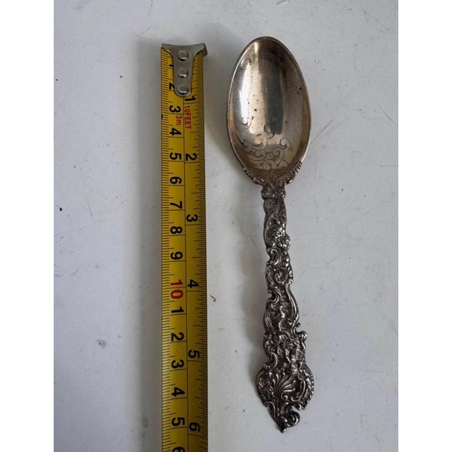 Gorham Gorham Versailles Sterling Silver Dessert/Oval Soup Spoon ~ No Monogram For Sale - Image 4 of 10