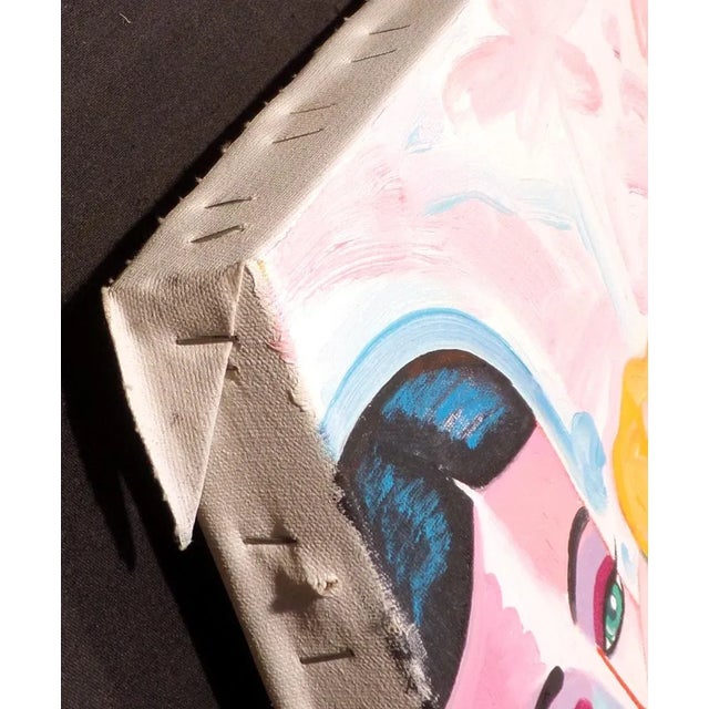 1980s 1980s Earl Linderman "Spicy and Sweet" Original Oil Painting Canvas For Sale - Image 5 of 7