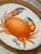 Nautical Original Miniature Crab Painting in a Vintage Italian Frame For Sale - Image 3 of 3