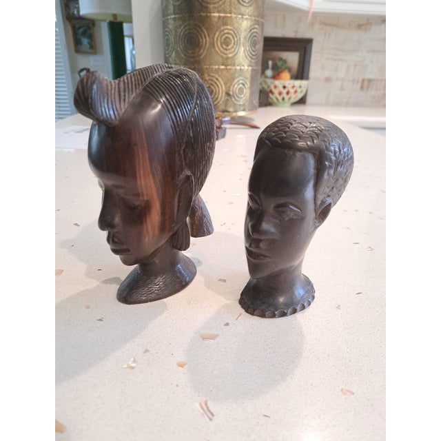 1960s Mid 20th Century Wood Sculptures For Sale - Image 5 of 11