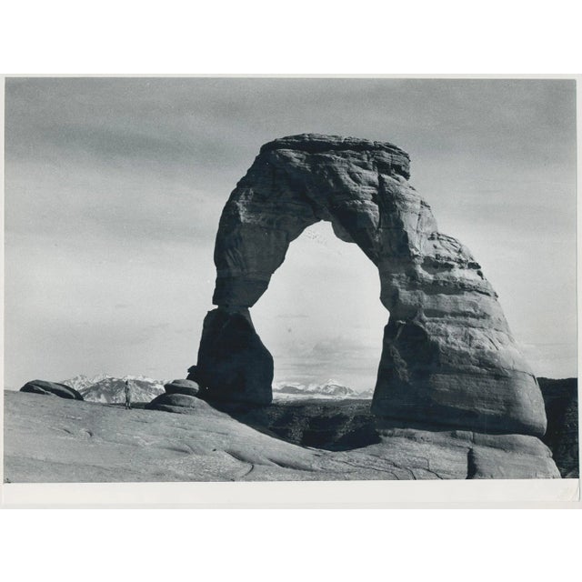 1960s Arches Nationalpark, Utah, USA, 1960s, Black & White Photograph For Sale - Image 5 of 5