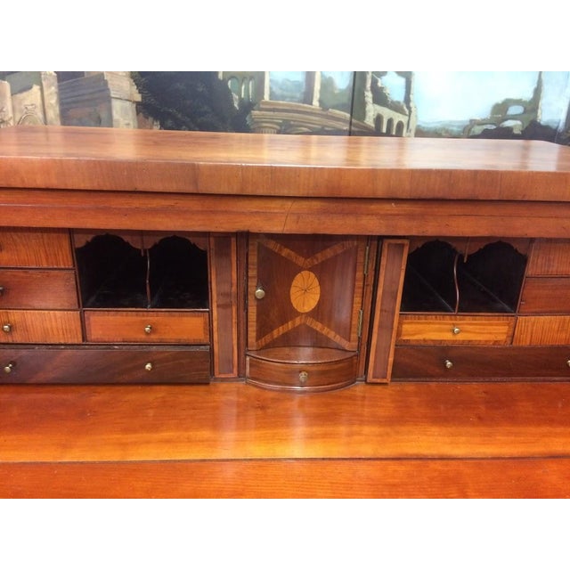 Antique Butler's Desk, Cherry Desk For Sale - Image 10 of 12