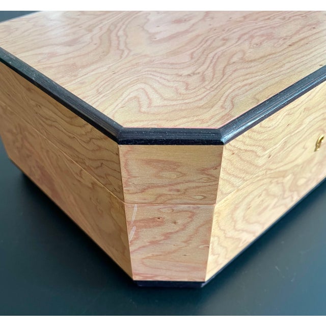 Wood Italian Biedermeier Style Jewelry Box For Sale - Image 7 of 11