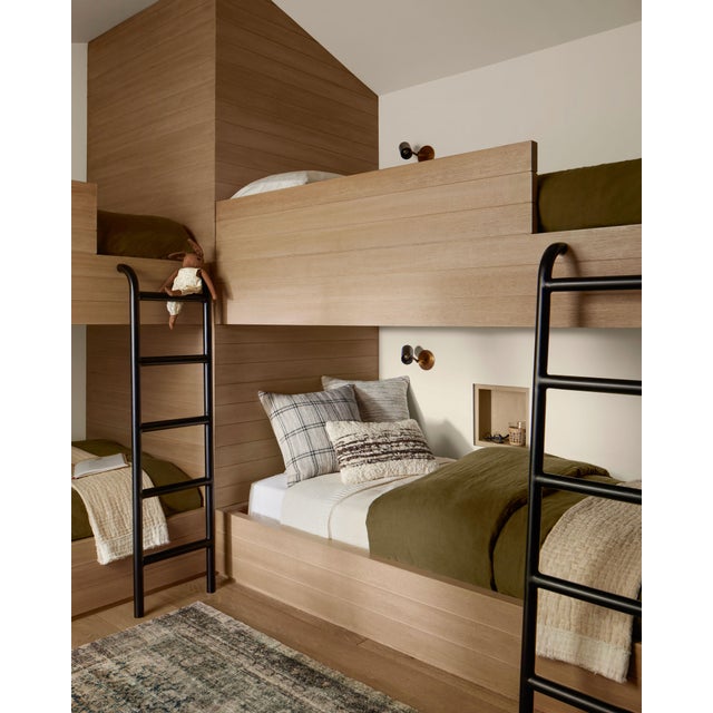 Loloi Rugs Amber Lewis x Loloi Joan Ivory / Tobacco 13'' x 21'' Cover Only Pillow For Sale - Image 4 of 5