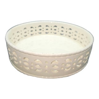 Antique Decanter Coaster Wedgwood Creamware C1820 For Sale