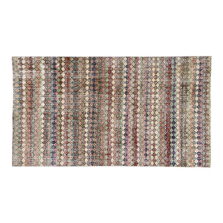 Zeki Muren Vintage Turkish Sivas Rug - 04'10 X 08'08 For Sale