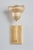 Gold Hudson Valley Lighting Alora 6.5 in. 1 Light Wall Sconce in Vintage Gold Leaf and Gilded Ivory Finish For Sale - Image 8 of 9