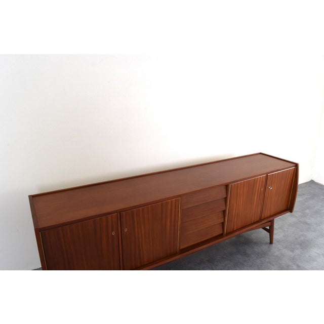 Mid-Century Modern Danish Teak Sideboard, 1960s For Sale - Image 16 of 18