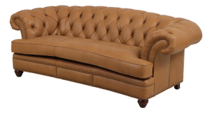 Maitland Smith Ra-324 Washington Leather Sofa