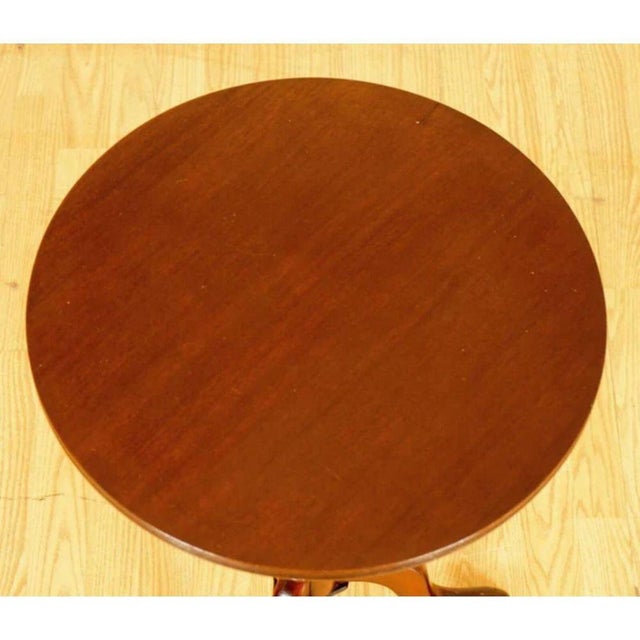 Victorian Side Table with Tripod Legs For Sale - Image 6 of 10