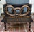 Ebony and Gilt Painted One Drawer Canterbury For Sale - Image 11 of 11