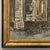 Wood Antique Framed Oil Painting on Canvas Signed Rainbo For Sale - Image 7 of 12
