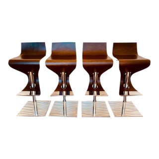 Modern Biebi Counter Stool - Grouping of 4 For Sale
