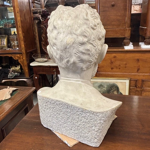 Stone Guido Galetti, Bust Sculpture, 1948, Marble For Sale - Image 7 of 18
