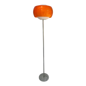O-Ring Murano Glass Floor Lamp by Mazzega