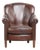 Club Chair in Sheepskin Leather For Sale
