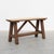 Antique French Rustic Oak Trestle Bench, 1890s For Sale - Image 14 of 14