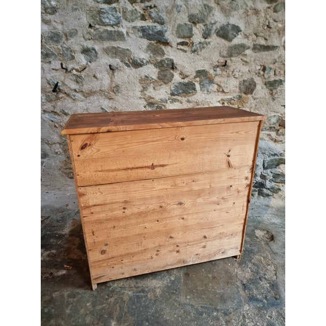 Antique French Pine Cupboard, Early 20th Century For Sale - Image 13 of 14