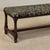 Dark Green Antique Renaissance Revival Floral Needlepoint Tapestry Bench For Sale - Image 8 of 18