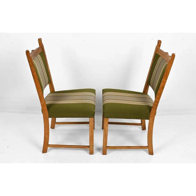 Henning Kjaernulf 1960s Set 4 Danish Dining Chairs Mid Century Modern For Sale - Image 4 of 13